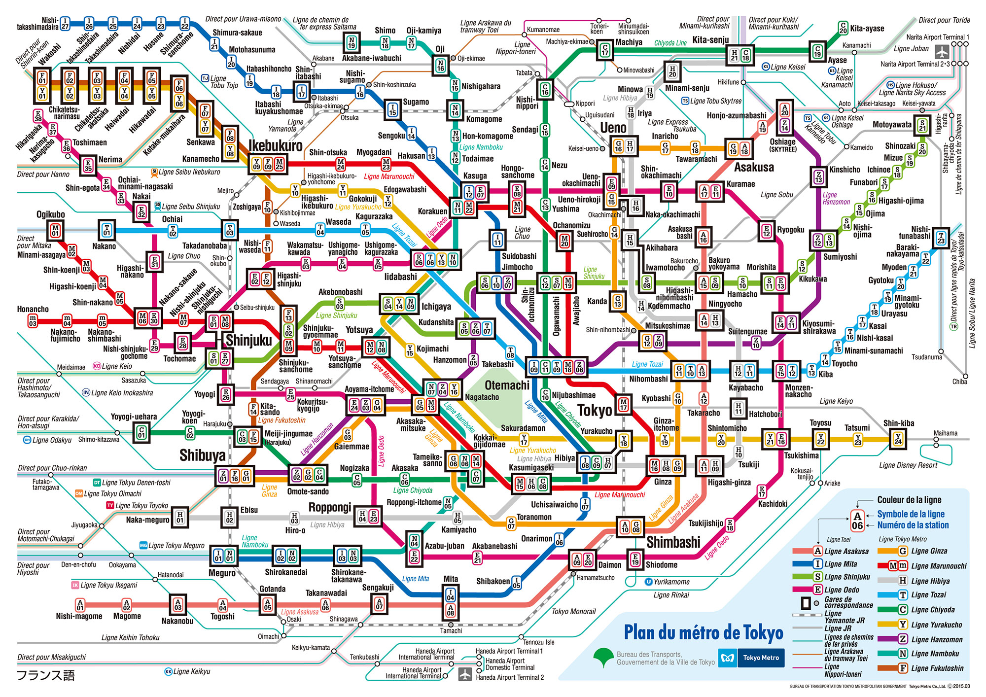 mÃ©tros tokyo metro toei subway