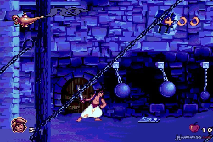 MEGADRIVE vs SUPER NINTENDO : Fight ! Aladdin_megadrive_03