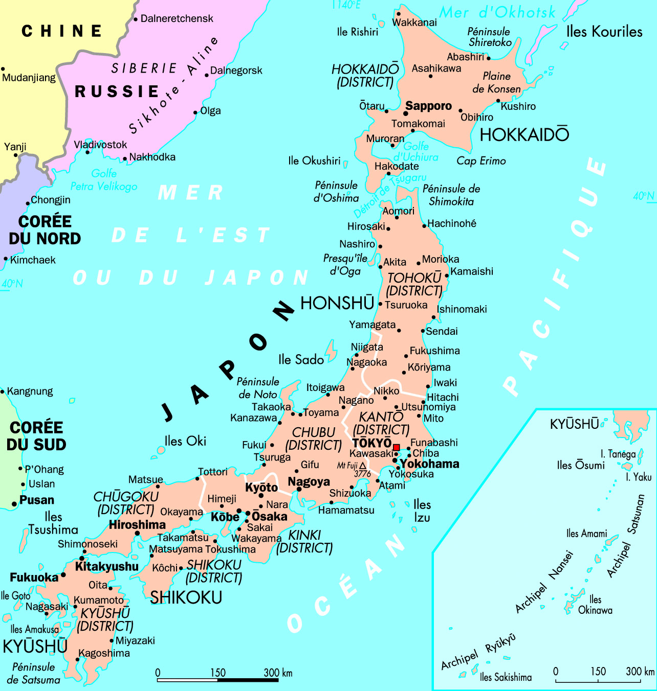 tokyo carte japon