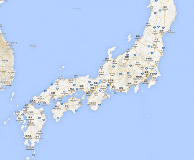 Carte Japon