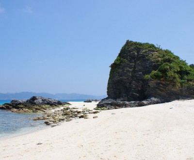 Archipel des Kerama (Okinawa), plage de l'île Zamami
