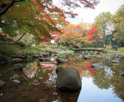 Koishikawa Korakuen (Tokyo) en automne