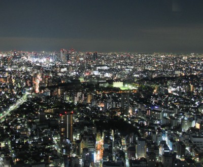 Observatoire Sunshine 60 (Ikebukuro), vue nocturne sur Tokyo