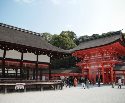 Shimogamo-jinja (Kyoto), Intérieur du sanctuaire
