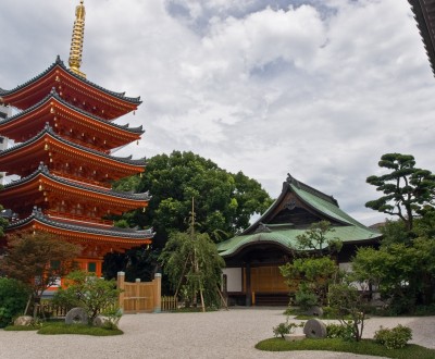 Tocho-ji (Fukuoka), Pagode à cinq étages