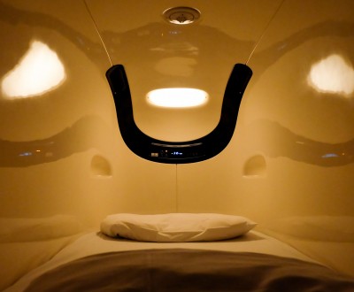 Capsule Hotel, Vue d'une capsule