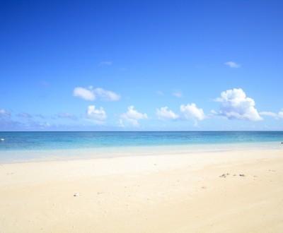 Ile de Kume-jima à Okinawa, Plage de sable blanc