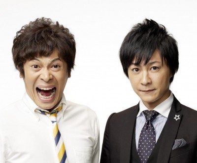 Duo de comédiens japonais de Manzai