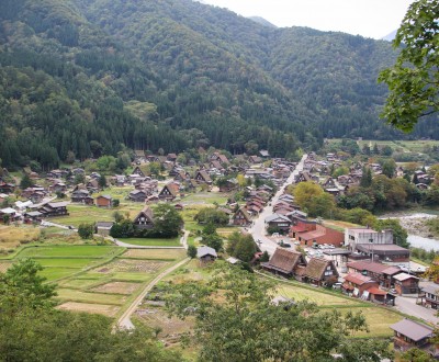 Shirakawa-go, Vue d'ensemble du village