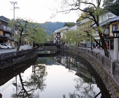 Kinosaki Onsen (Hyogo), Rivière Otani au centre-ville
