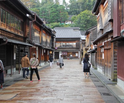 Quartier Higashi chaya à Kanazawa