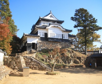 Château de Bitchu Matsuyama, enceinte principale Honmaru