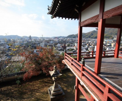 Takehara (Chugoku), Vue sur la ville depuis la plateforme Fumeikaku