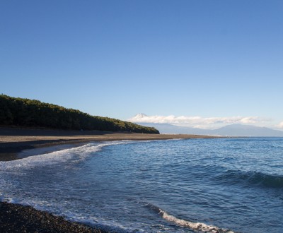 Miho no Matsubara (Shizuoka), Vue sur la plage et le Mont Fuji