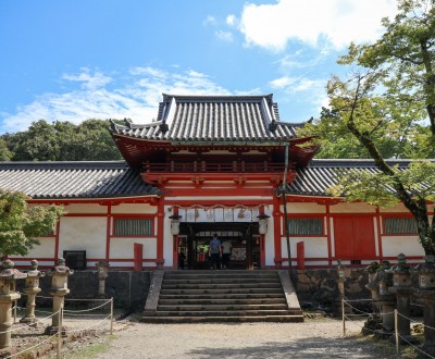 Tamukeyama Hachiman-gu, bâtiment principal du sanctuaire