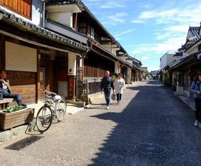 Udatsu no Machinami (Shikoku), Vue sur l'ancienne rue des marchands de Mima