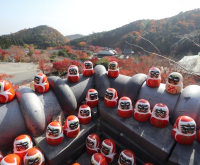 Daruma au temple Katsuo-ji à Minoh (Osaka)