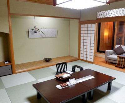 Chambre du Matsuya Sensen à Awara Onsen (Fukui)