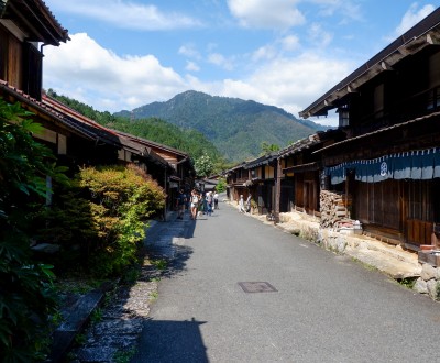 Tsumago sur la route de Nakasendo (vallée de Kiso)