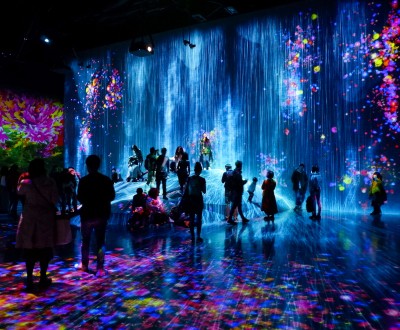 teamLab Borderless - musée d'art digital à Odaiba (Tokyo)