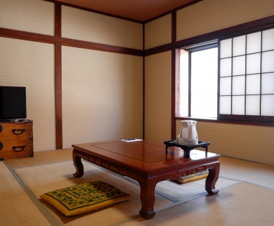 Chambre de style japonais au Eidaya de Kusatsu