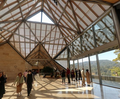 Musée Miho, intérieur du bâtiment principal