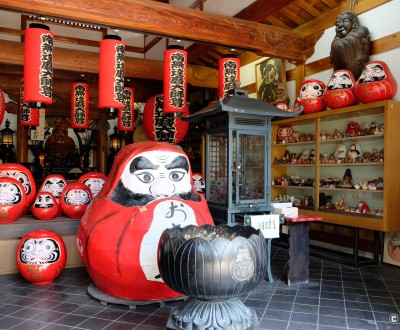 Horin-ji (temple Daruma-dera à Kyoto), intérieur du pavillon principal