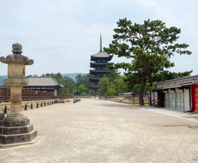 Kofuku-ji, Nara pendant le Coronavirus en juin 2020