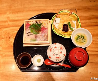Kibizen (Okayama), menu sushis Yumeji