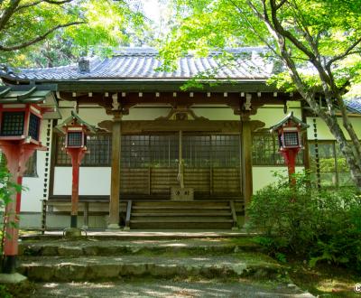Josho-ji (Kyoto), pavillon du temple dédié à Tsunetomi Dai Bosatsu