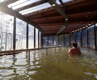 Kur Park Nagayu (Taketa, Oita), intérieur du complexe thermal