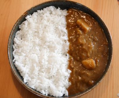 Kare-raisu, assiette de riz au curry japonais