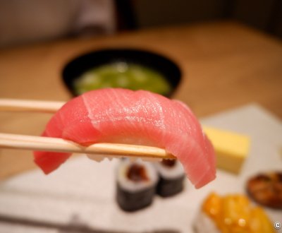 Otaru Masazushi Ginza (Tokyo), sushi de thon gras