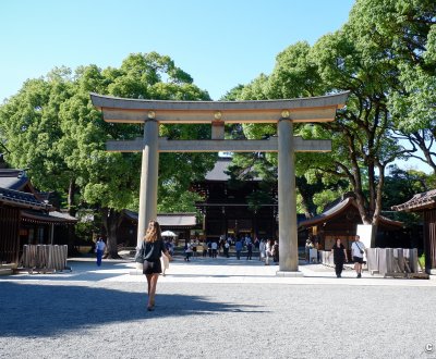 Meiji-jingu, Enceinte Shinto après la rénovation pour les 100 ans