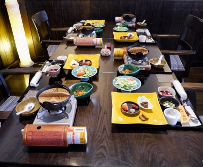 Tamachi Bukeyashiki Hotel (Kakunodate), petit-déjeuner japonais traditionnel