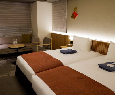 The Royal Park Hotel Kyoto Umekoji, chambre Corner Deluxe Twin