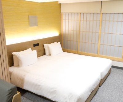 MIMARU Osaka Shinsaibashi North, appart-hôtel familial 1 chambre, 2 lits simples