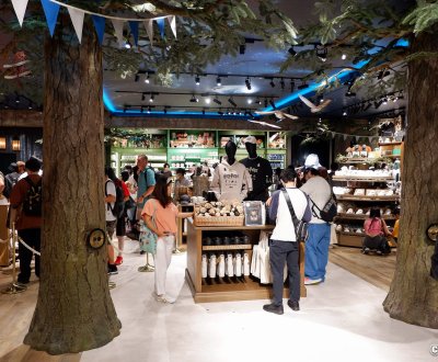 Harry Potter Shop Harajuku (Tokyo), boutique officielle sur le thème de la Forêt interdite
