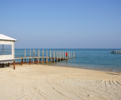 Plage de Mibaru à Okinawa