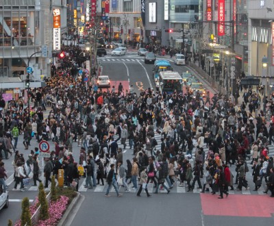 Carrefour de Shibuya à Tokyo