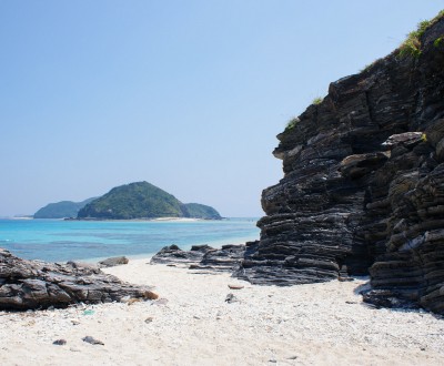 Zamami (Okinawa), Plage de sable blanc
