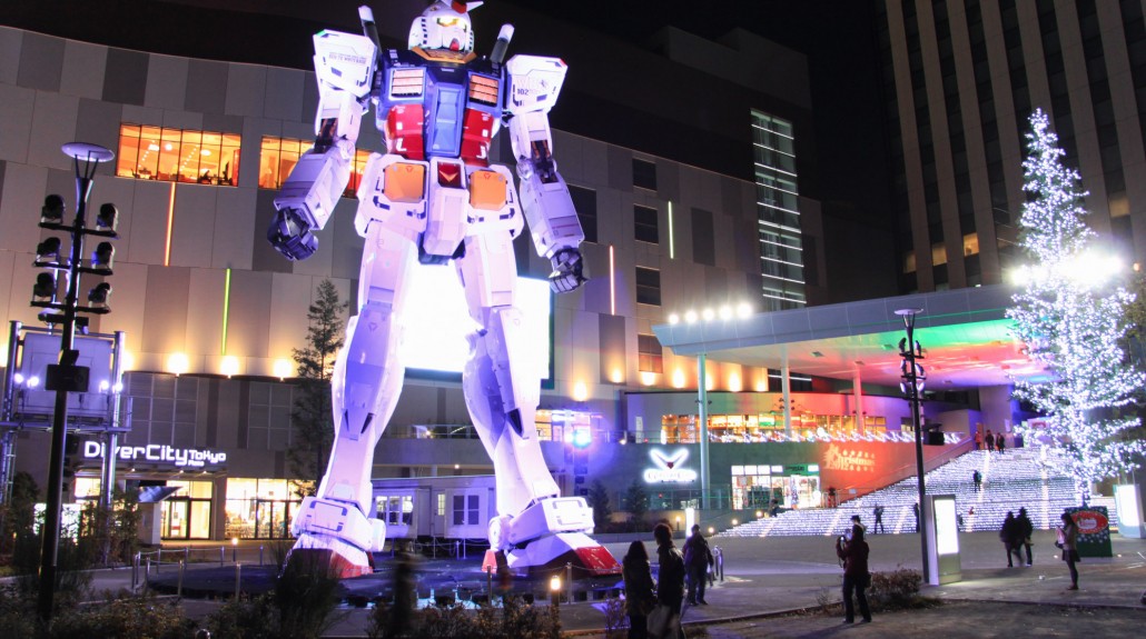 Gundam statue taille-réelle