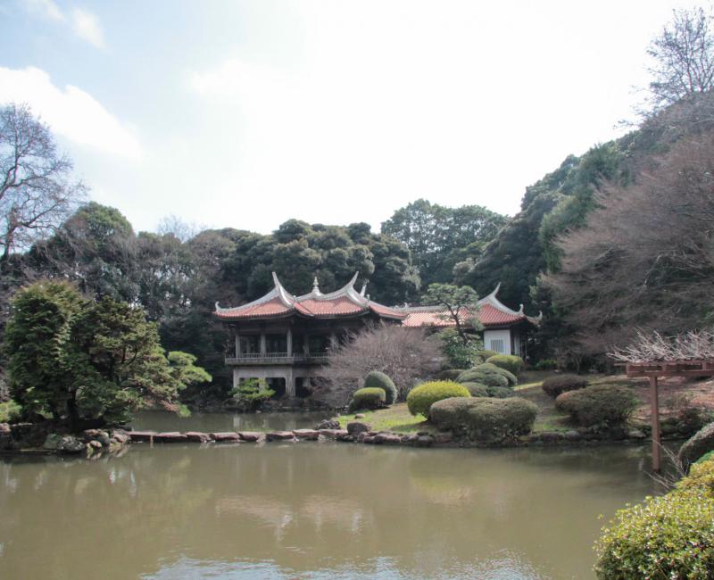 Shinjuku Gyoen (Tokyo), Pavillon taïwanais Kyu-Goryotei