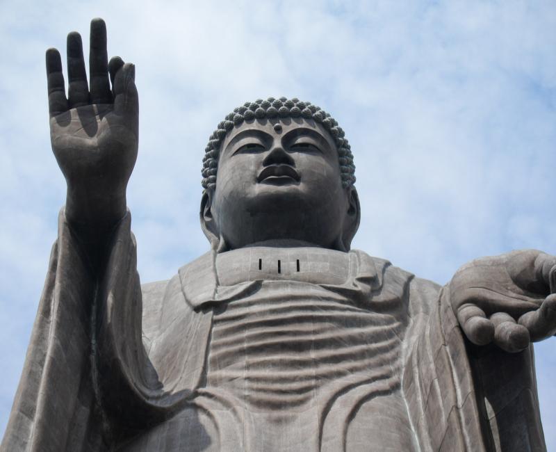 Ushiku Daibutsu (Ibaraki), statue monumentale de Bouddha Amida Nyorai