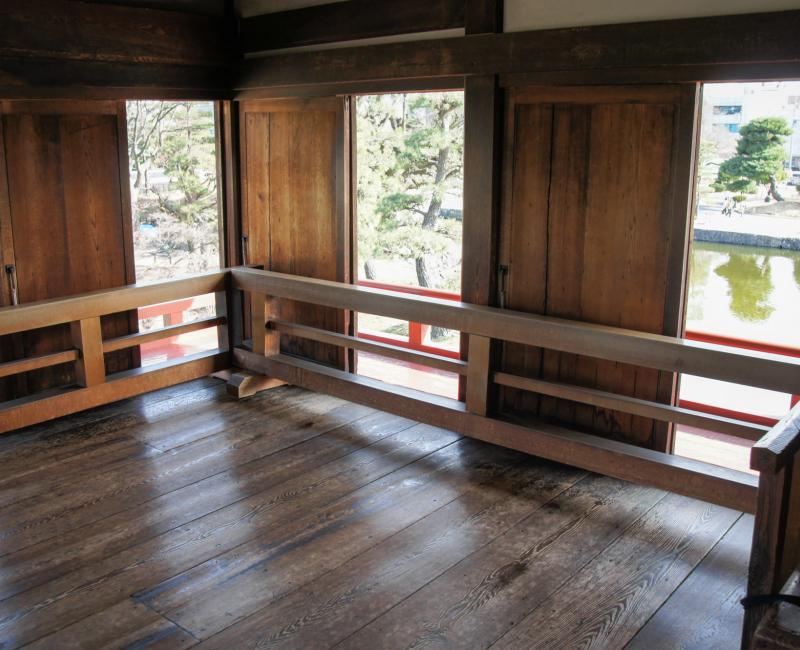 Matsumoto, visite de l'intérieur du donjon 3 Matsumoto, visite de l'intérieur du donjon 3