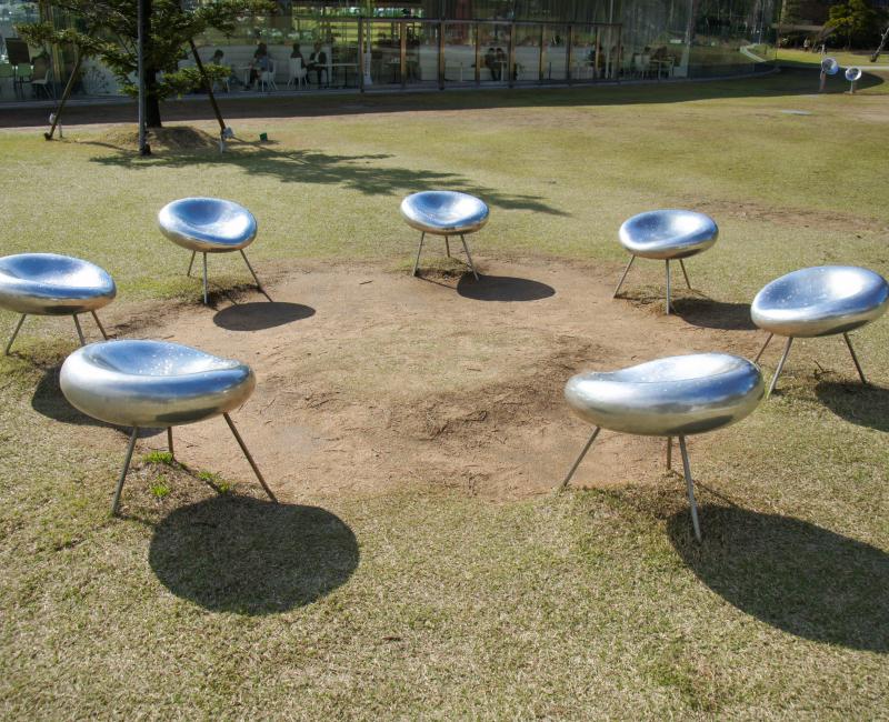 Parc du Musée d'art contemporain du 21e siècle à Kanazawa 2