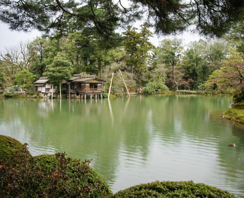 Kanazawa (Ishikawa), jardin kenroku-en