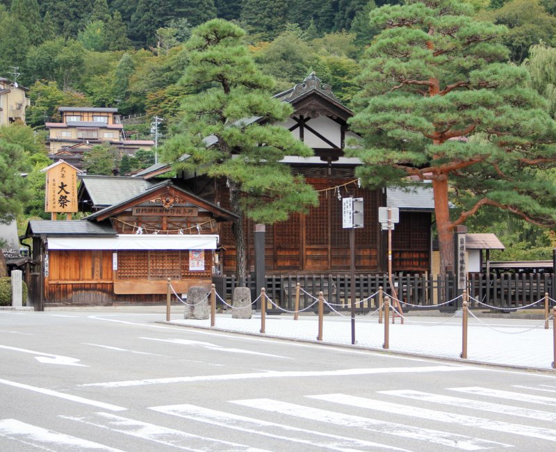Takayama dans les Alpes Japonaises, Sanctuaire Hie-jinja Takayama dans les Alpes Japonaises, Sanctuaire Hie-jinja
