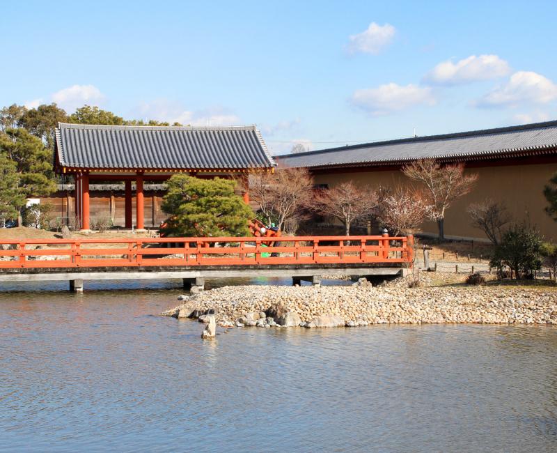 Heijo (Nara), Jardin et résidence de l'empereur To-in 2