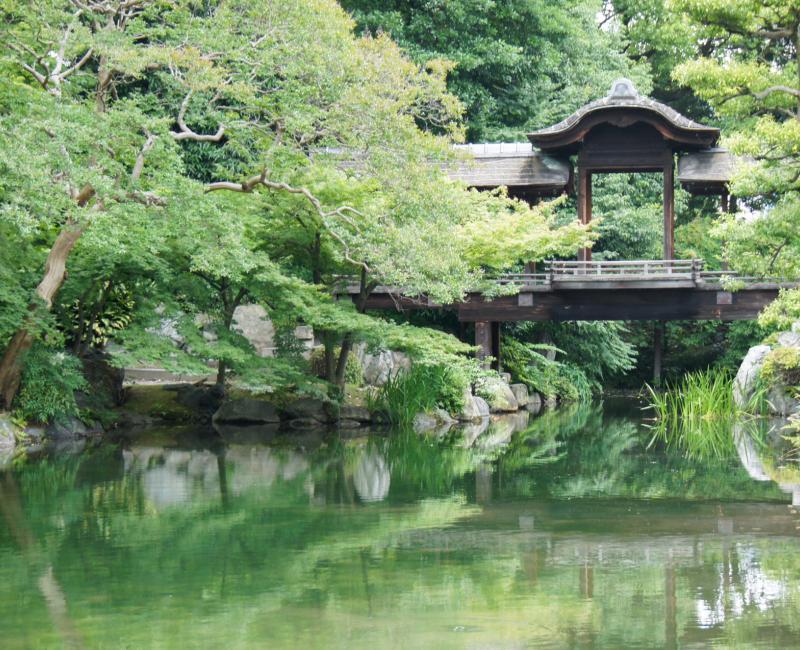 Shosei-en (Kyoto), Pont Kaitoro 2 Shosei-en (Kyoto), Pont Kaitoro 2